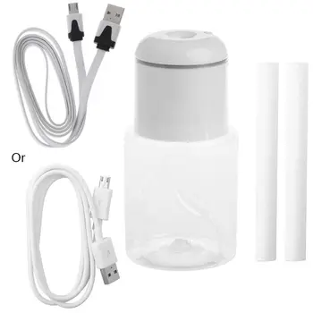 

Ultrasonic Mist Make Air Humidifier Bottle Caps LED Light Aroma Diffuser Fogger