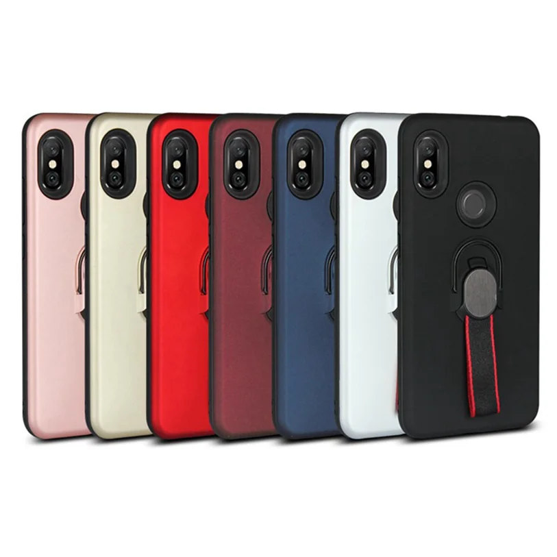 Для Xiaomi Mi 8 pocophone F1 чехол для телефона крышка кузова Магнитный палец кольцо TPU+ PC противоударный