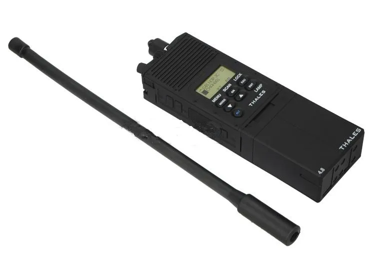 Tatical radio case ANPRC-148 Radio Dummy PLASTIC PA66 for airsoft game cosplay military radio black (9)