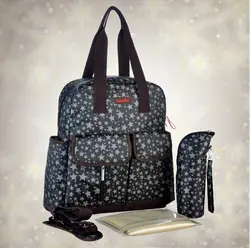 2018 многофункциональный рюкзак ребенка подгузник сумка Детские Пеленки сумки для беременных Сумка Сумочка подгузников Сумка Star Tote