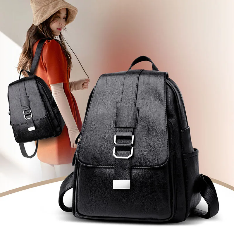 

Teenage Girls Casual School Daypack Large Capacity Shoulder Bags Female Mochila Fashion Female Backpack hot selling women Bags