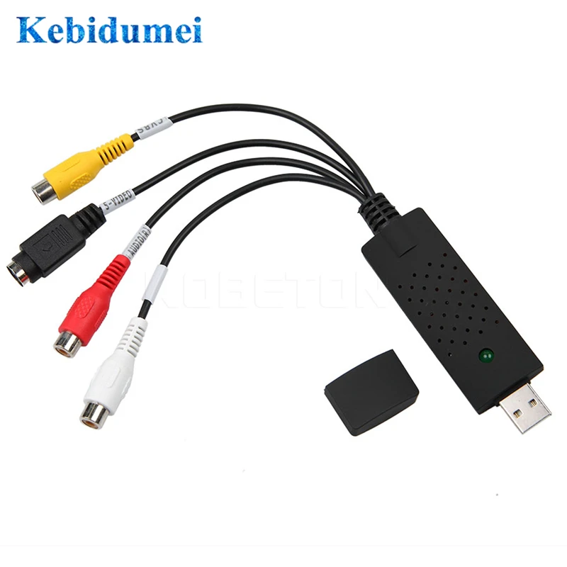 Kebidumei USB видео крышка устройства USB 2,0 легко закрывать Видео ТВ DVD VHS DVR Крышка адаптера туры легкая крышка поддержка Win10 новейшая