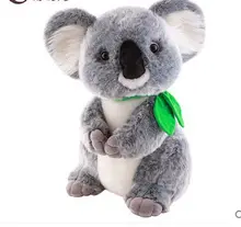 about 30cm gray koala plush toy soft pillow toy surprised birthday gift h2961