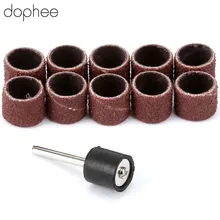 Special Offers dophee Dremel Accessories 12.5mm Grit 80# Sanding Bands +3.17mm Sander Drum Mandrel Rotary Nail Drill Bits Electrical Tools 10s Special Offers dophee Dremel Accessories 12.5mm Grit 80# Sanding Bands +3.17mm Sander Drum Mandrel Rotary Nail Drill Bits Electrical Tools 10s