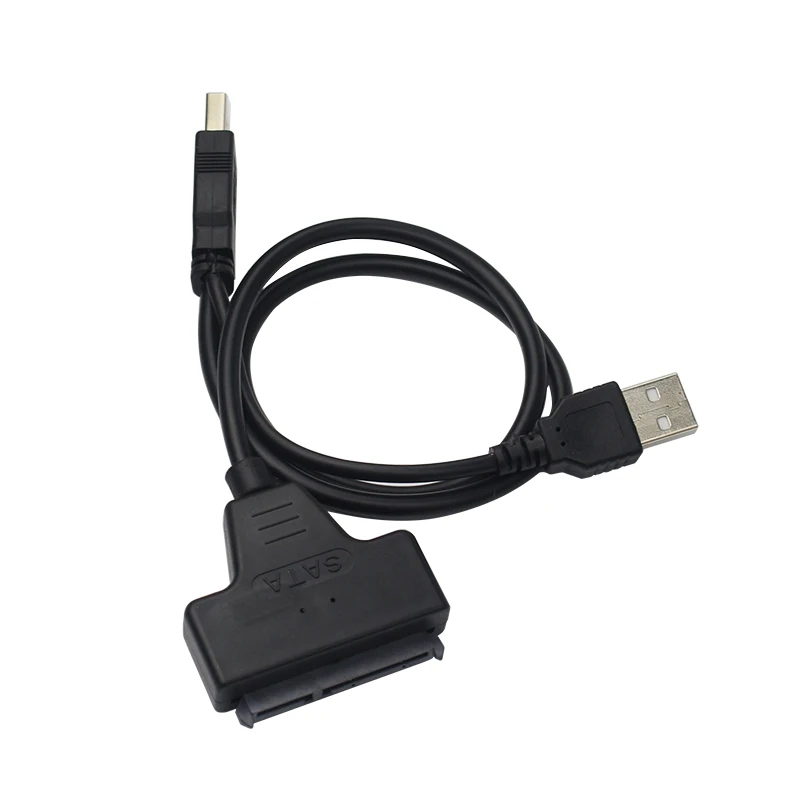 Горячий USB 2 0 на SATA 7 + 15 22 штыревой адаптер внешняя мощность для 5 &quotHDD жесткий диск