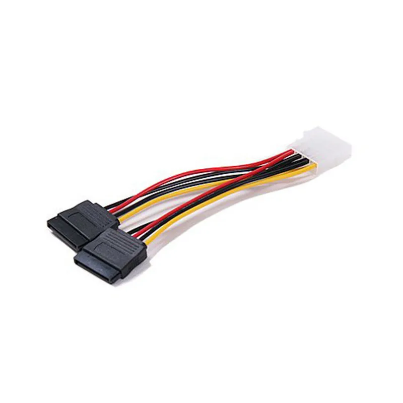 4 контактный разветвитель питания IDE для sata 1 штекер на 2 гнезда ATA SATA Y компьютерные