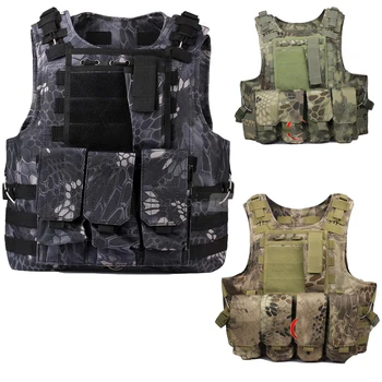 

Militaire Armee Reglable Veste Tactique Camouflage Airsoft Paintball Gilet New Tactical Gear Molle Gilet Tattico Softair Tatico