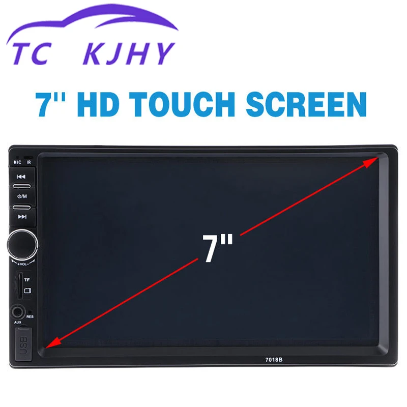 

7 Inch OLED Color Screen HD Car MP4 MP5 Player Bluetooth Hands-free Auto Car MP5 Player Reverse Priority FM Card Radio Display