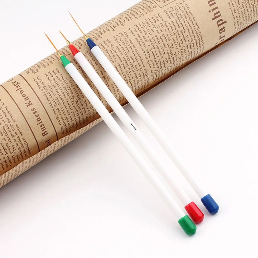 Ручка для рисования ногтей ультратонкая ручка для рисования ногтей точечная ручка для рисования цветов легко управлять и рисовать Цвет