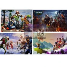 5D Pintura diamante Broca Praça Cheia Jogo de Guerra Royale Daimond Strass Rodada Pintura Bordado Ponto Cruz Imagem