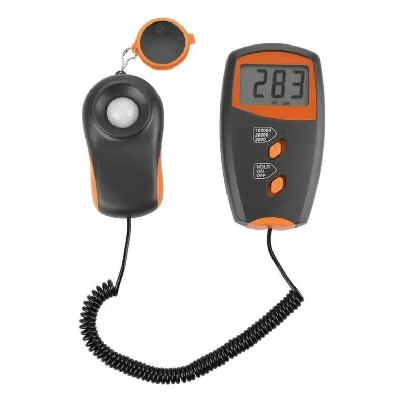 LX1010BS цифровой Luxmeter 3 1/2 цифр 18 мм ЖК дисплей световой метр экологическое