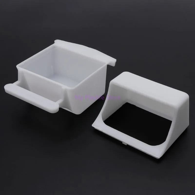 Bird Feeder Anti Splash Feeding Bowl Box Splash Proof Cage Parrot Pigeon Budgie Drink Water Feeding Equipment