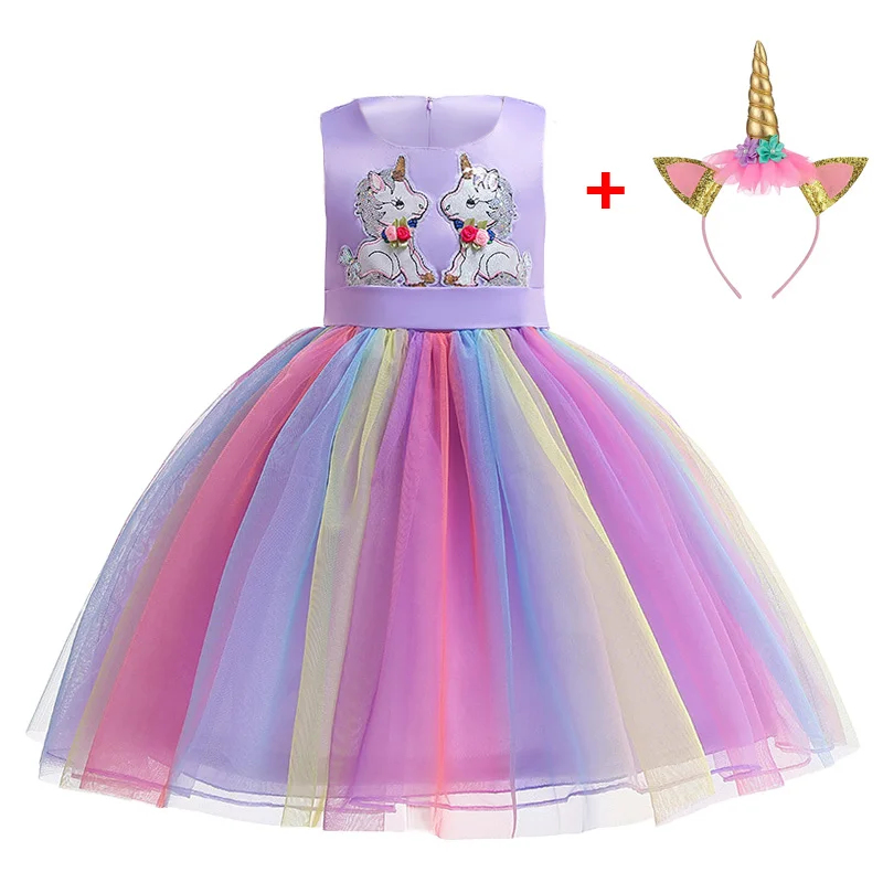 Unicorn Party Dresses For Girls -Unicorn Fashion