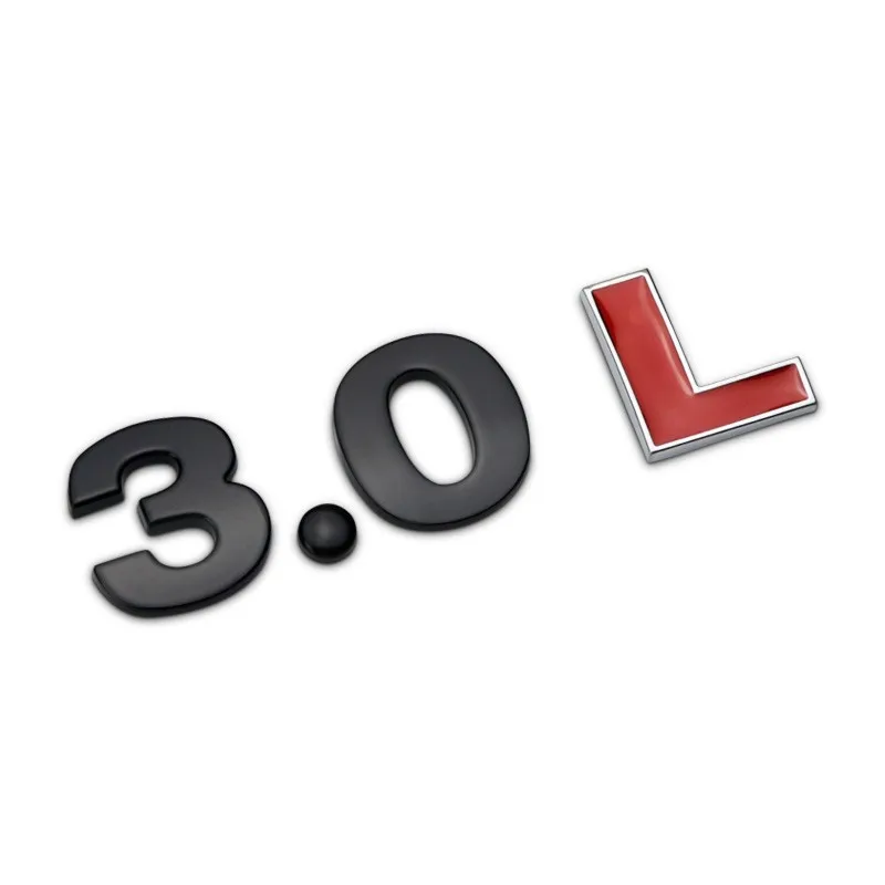 FLYJ металлический 3D 1 4 5 6 8 2 0 3 T L логотип хорошее качество автомобильная наклейка