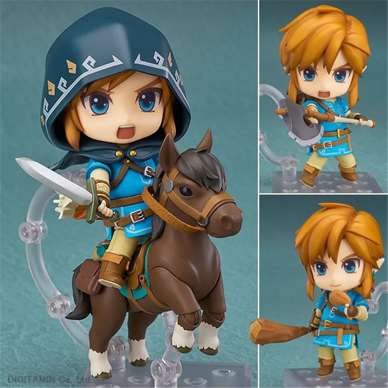 

Figma 733 Nendoroid Horse Riding Assembled Face Change Scene Ver. Movable 3D PVC Action Figure Model Toy Doll Gift