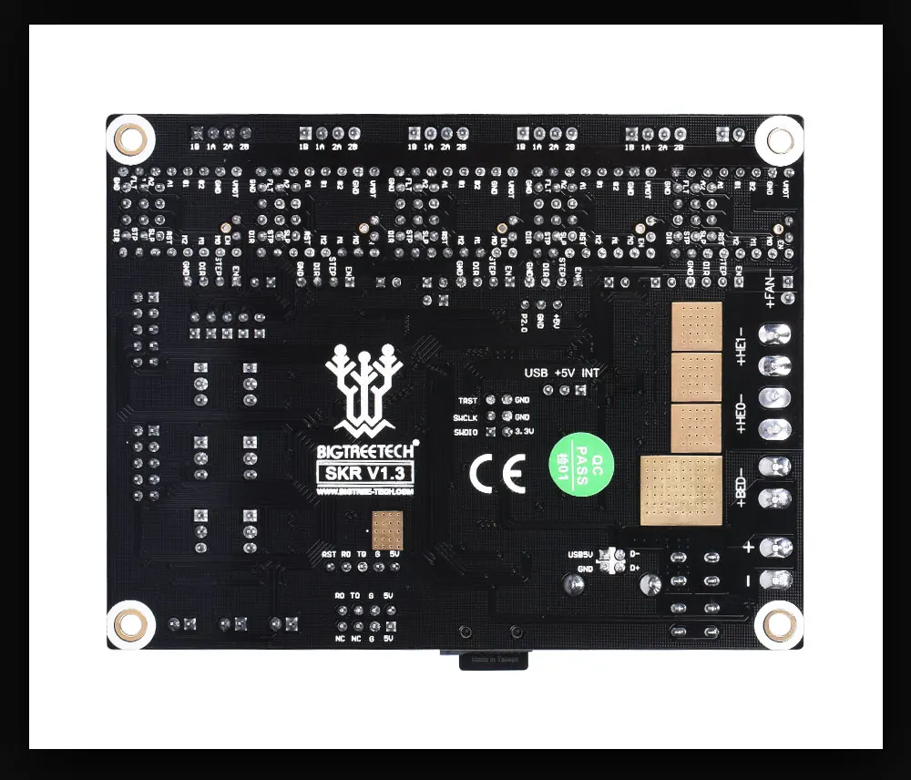 BIGTREETECH SKR V1.3 доска гладкая 32 бит+ 12864 lcd A4988 DRV8825 TMC2208 TMC2130 Ramps 1,6 MKS GEN L части 3d принтера