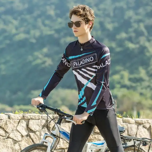 ILPALADINO, одежда для горного велосипеда, Майки для велоспорта с длинным рукавом, Мужская дышащая удобная летняя спортивная одежда