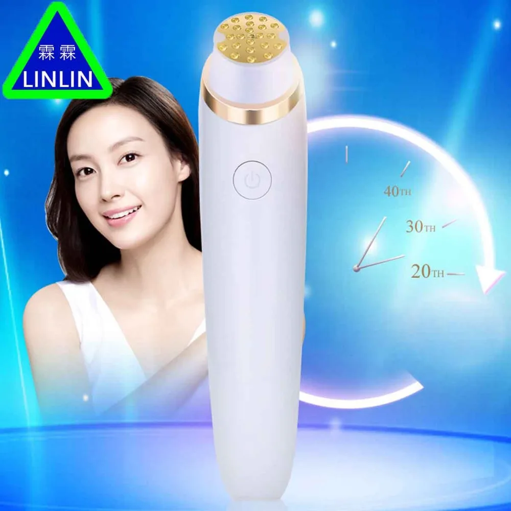 

LINLIN Radiofrequency beauty instrument electroporation RF infrared wave skin rind face machine home face importing instrument