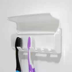 Зубная щётка Sucker держатель настенное крепление стойки дома Ванная комната 12,5*5 см