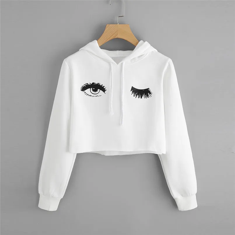 Cashmere Pullover Women Fashion Sweatshirt Bts Eye Printed  Hoodie  Blouse Female Sweatshirts Sudadera Mujer #F#40SP144