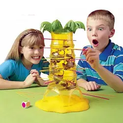 Многопользовательская настольная игра обезьяна скалолазание дерево игрушки раннего развития