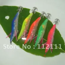 20 шт. электронный шримс рыболовную приманку 2.5#(пять цвет смешанные