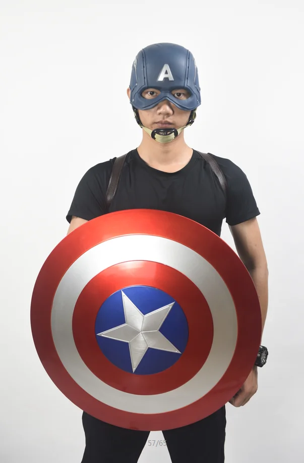 [Funny] 1:1 Avengers wearable Electromagnetic Belt Captain America Shield model magnetic adsorption prop cosplay Costume party