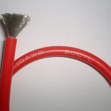 1 м/лот 3135 10AWG силиконовый провод 10AWG силикагель провод высокотемпературный луженый медный провод SR