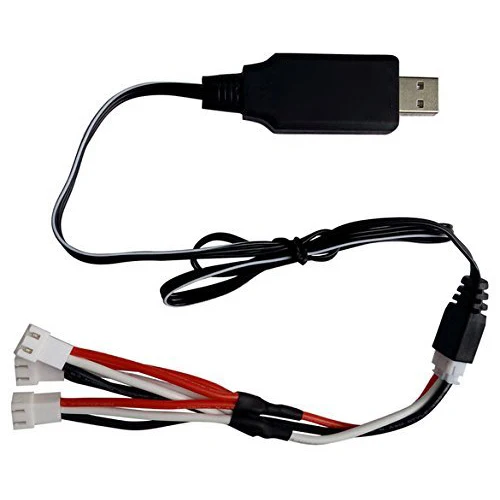 

3-in-1 USB charging cable for JJRC H16 Tarantula X6, SYMA X8W, X8c, WLtoys V666