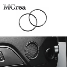 MCrea 3D стайлинга автомобилей наклейки для Ford Mustang GT500 GT350 окна лифт переключатель Динамик панель вытяжки аксессуары из углеродного волокна