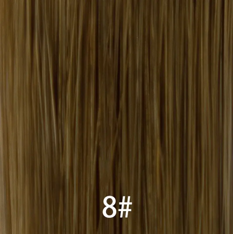Горячее слияние кутикулы плоский кончик Кератин наращивание волос на заказ продукты человеческих волос высокое качество волос - Цвет: #8