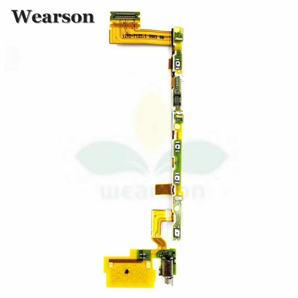 For Sony Xperia Z5 Premium Z5P E6653 E6683 Power Button Volume Key Flex Cable FPC With Buzzer High Quality Tested (3)