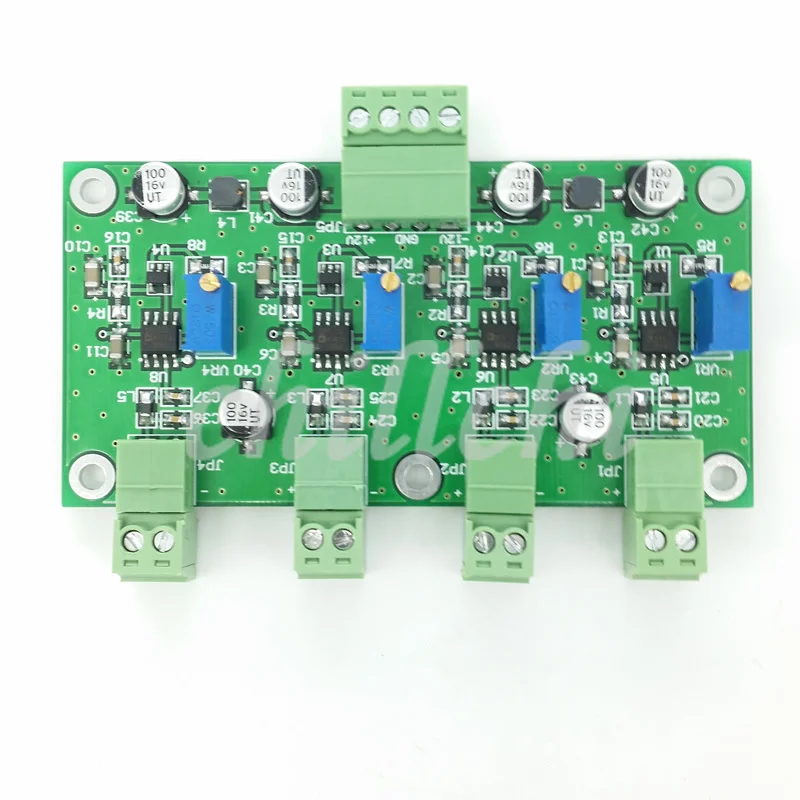 

High precision current source high stability 4 channel current source 50uA-10mA constant current source