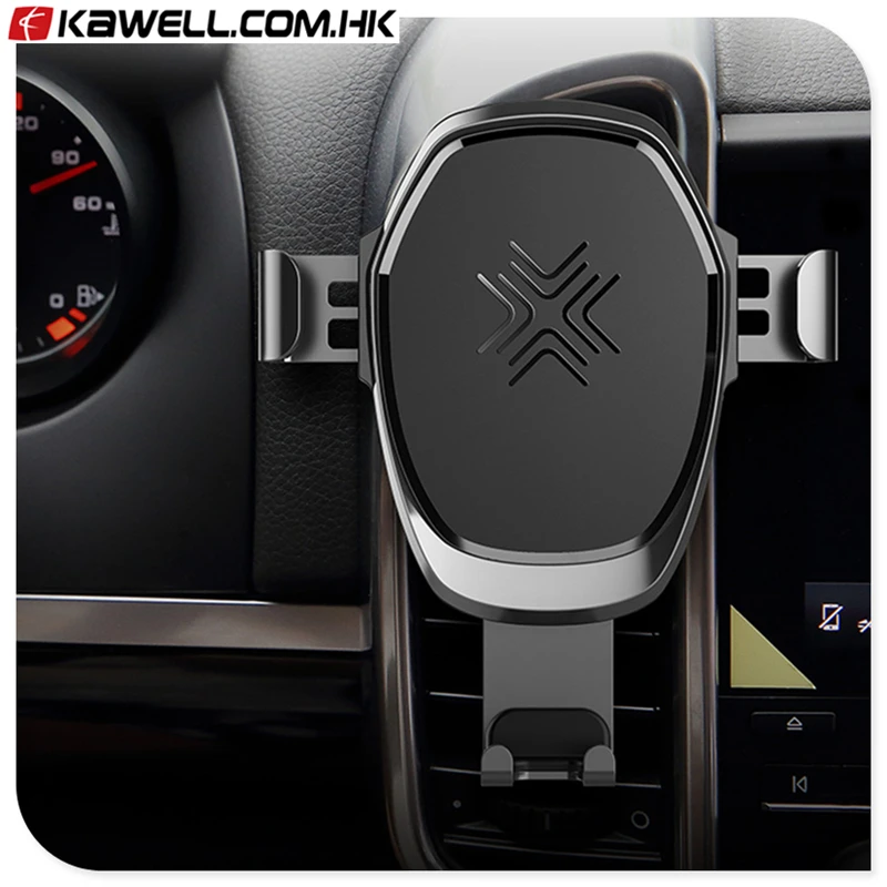 

High quality Metal Car Wireless Charger for iPhone X 8 Plus Gravity Fast Wireless Charging Car Holder for smart phone