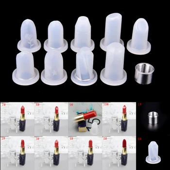 

Silicone Mold For Lipstick DIY Mold Makeup Handmade Lip Balm Mould Crafts Tools Kit 12.1mm 11.1mm