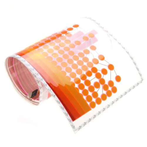 

Colourful Flash Car Sticker Music Rhythm LED EL Light Lamp Sound Activated Equalizer-Dot color bar