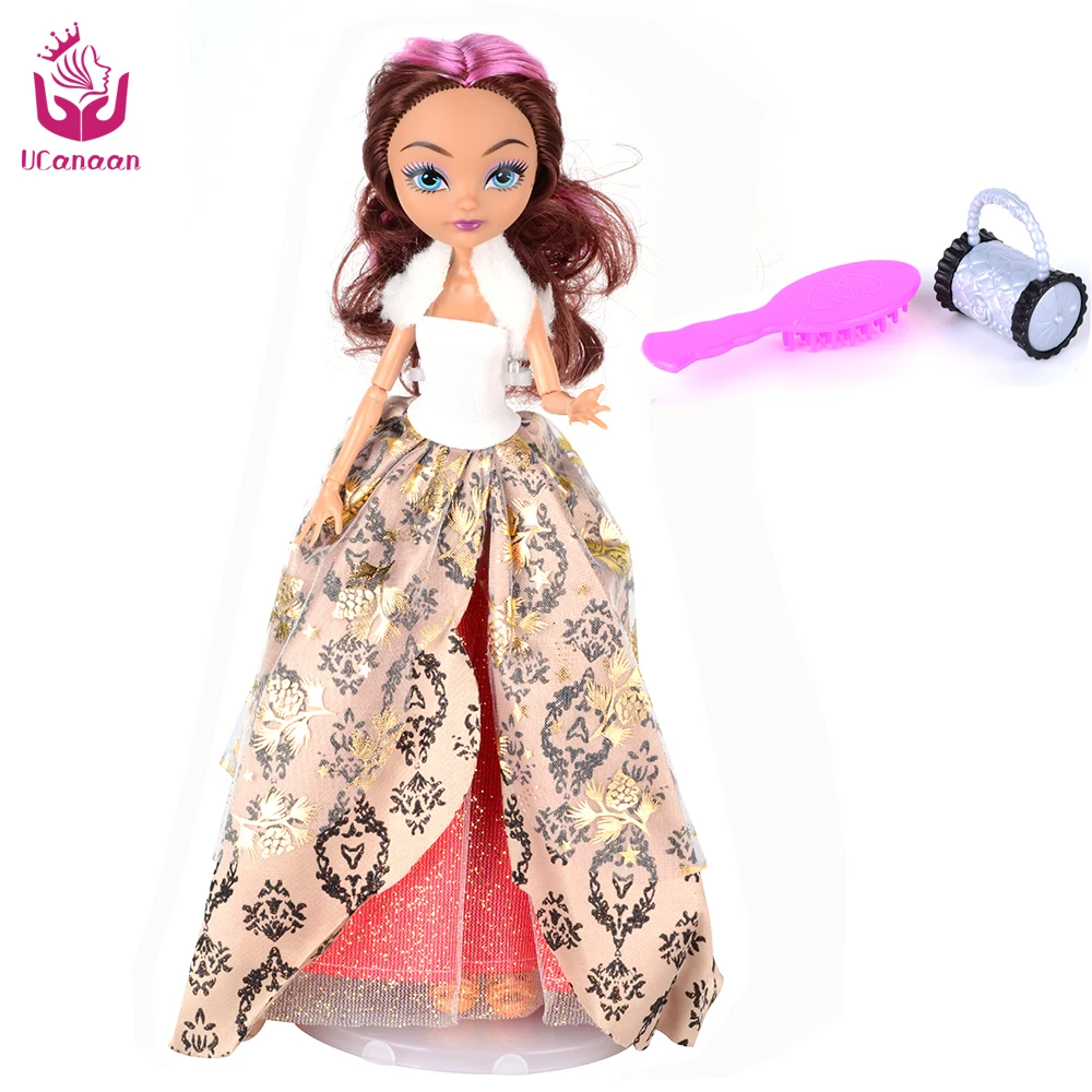 UCanaan 3 Dolls / Lot Ever After Doll  High Toys Apple White Madeline Hatter Raven Quee Joint Moveable 11 joints birthday gift