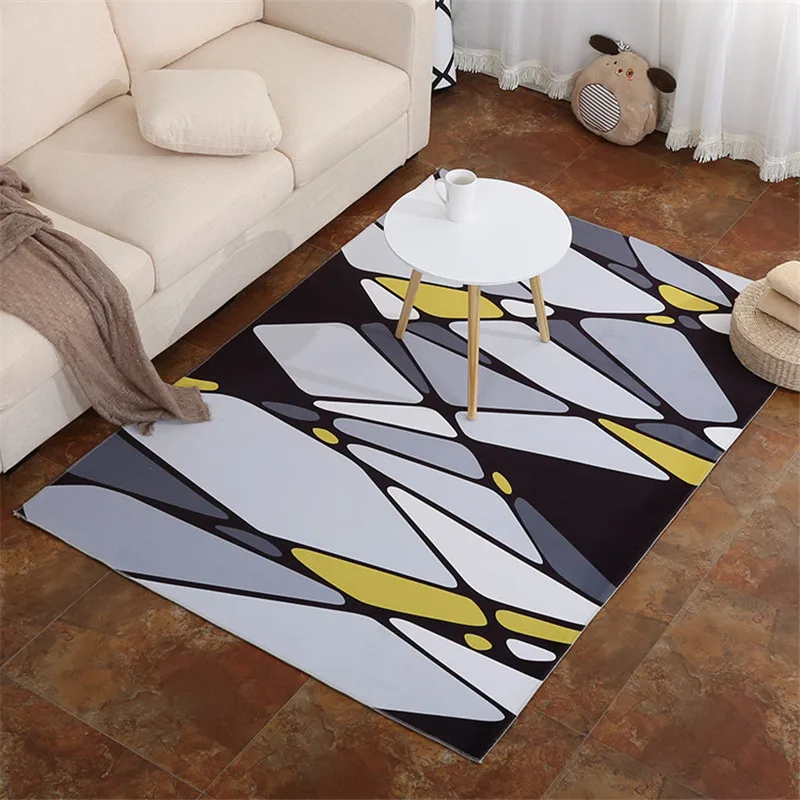 

Home Textile Nordic Rug Decoration Geometric printing Play Mat Living Room Carpet Yoga Mat Large Area Rugs Tea Table Carpet