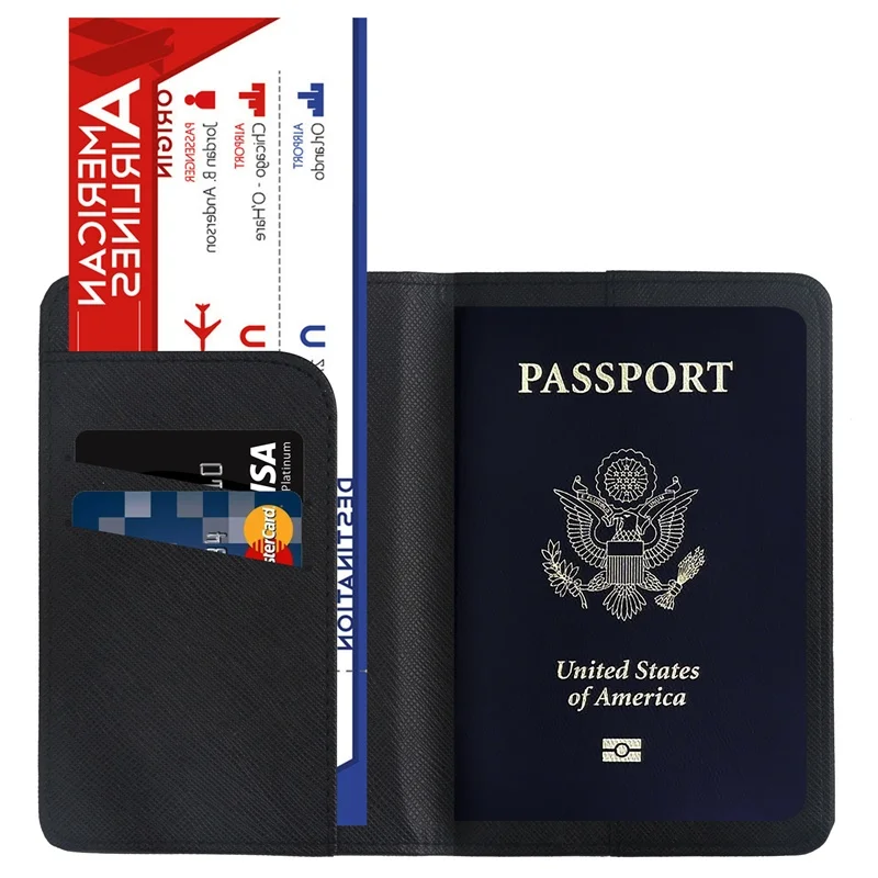 Черный Гриффиндор Обложка для паспорта Rfid Блокировка Великобритании Хогвартс Обложка для паспорта индивидуальный чехол для паспорта Лидер продаж
