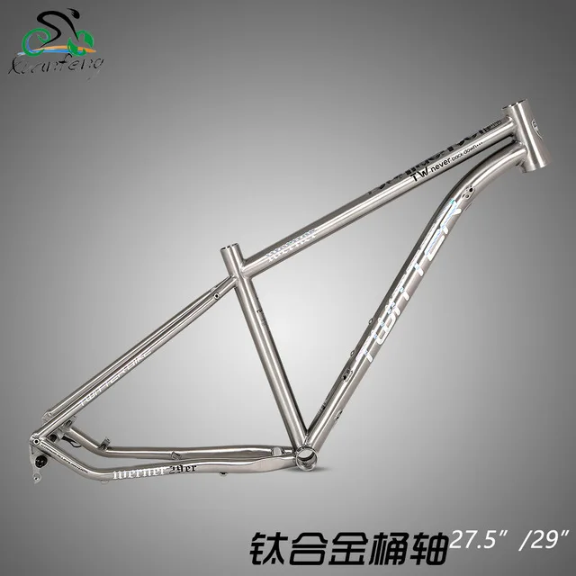 

TWITTER Mtb Bicycle Frame WERNER Thru-axle 12*142mm 27.5er 29er Titanium Alloy 15.5" 17" 19" Mountain Bikes Frame