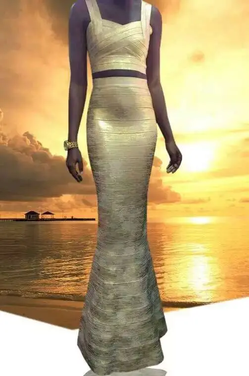 Высокое качество женские роскошные сексуальные 2 шт Макси-цепь длинное облегающее платье трикотажные эластичные вечерние платья