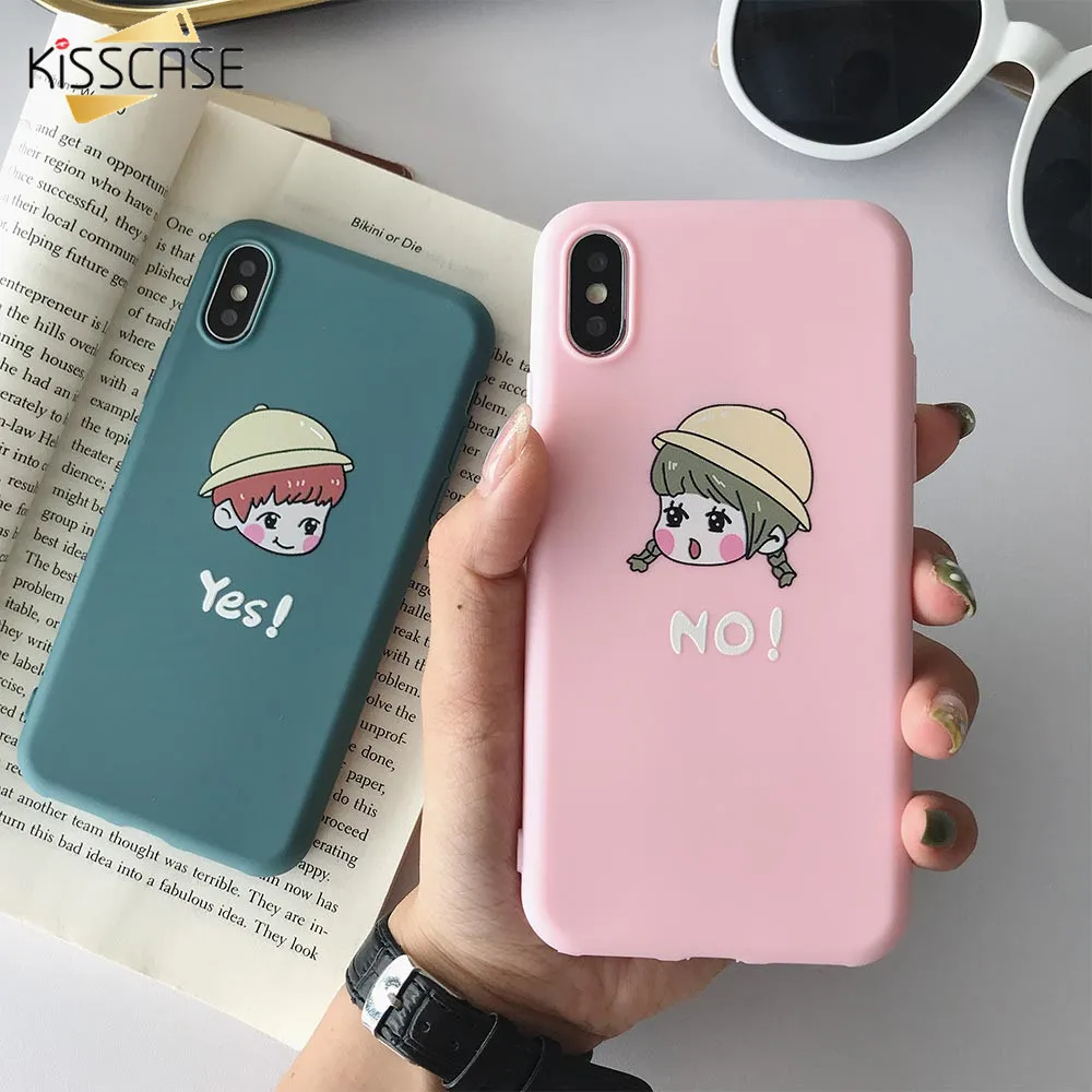 Мягкий ТПУ чехол KISSCASE для iPhone 7 XR X XS MAX милый силиконовый 6 6S 8 Plus Funda |