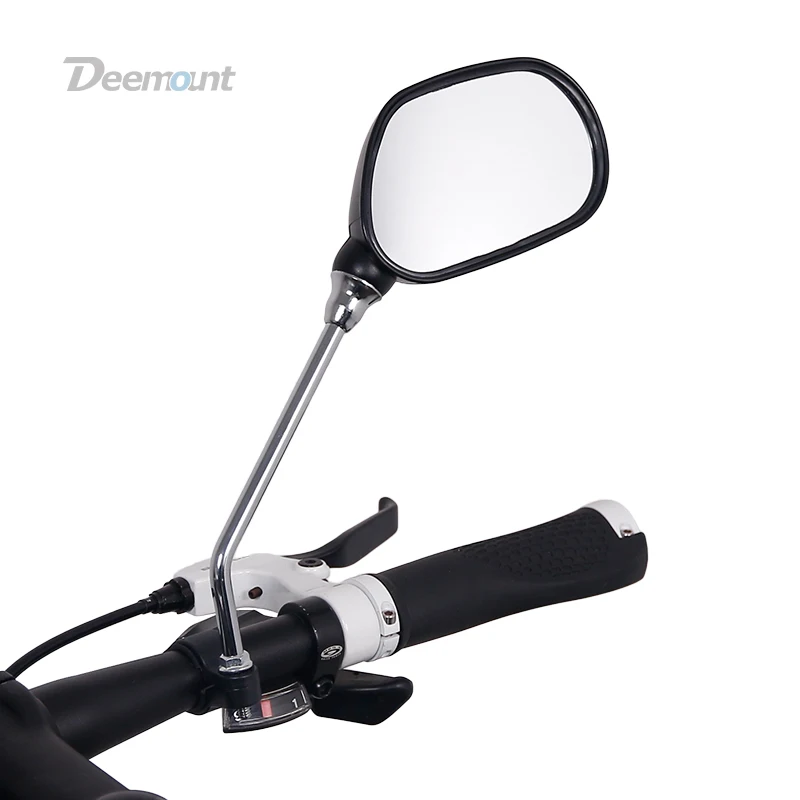 

1 Pair Left Right Bicycle Mirrors Rear View Glass Mirror Bike Cycling Wide Range Back Sight Reflector Angle Adjustable