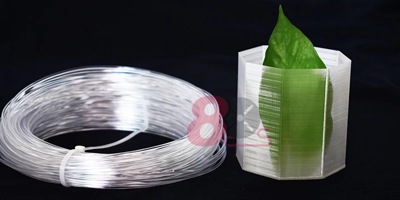 Стекловолокно 1,75 мм 3 мм Высокая прозрачность P-glass Filament, PC& PETG композитная нить 3d принтера лучше, чем ABS PLA - Цвет: 100g 1.75mm  P-GLASS