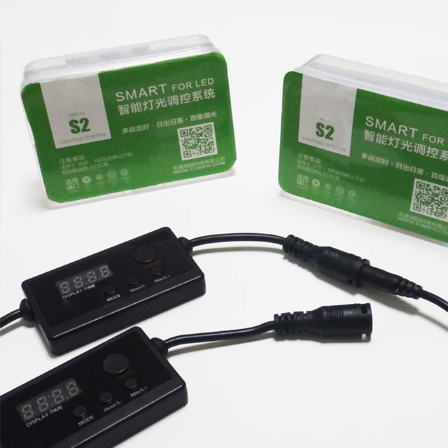 Aquarium Mini Dimmer LED Brightness Dimmer Controller for LED Strip Led Light Compatible with 36V 100w LED For Fish Tank Light 4