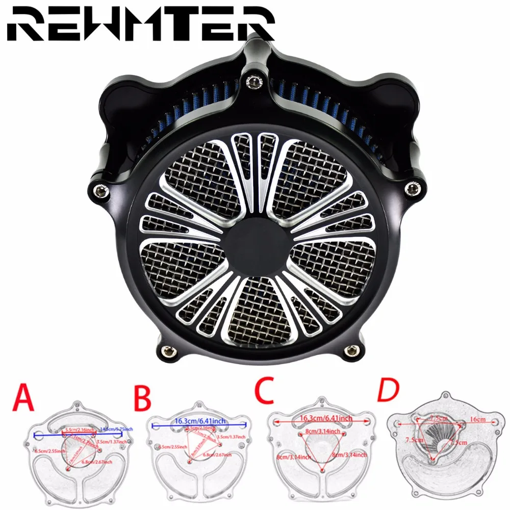 

Motorcycle Air Cleaner Filter CNC Crafts For Harley XL Sportster 91-17 Dyna FXDLS FLSTNSE Softail Touring Road Glide 2008-2016