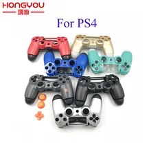 Сменный JDM-001 корпус контроллера для Playstation 4 PS4 контроллер передняя крышка Передняя Задняя Оболочка Чехол