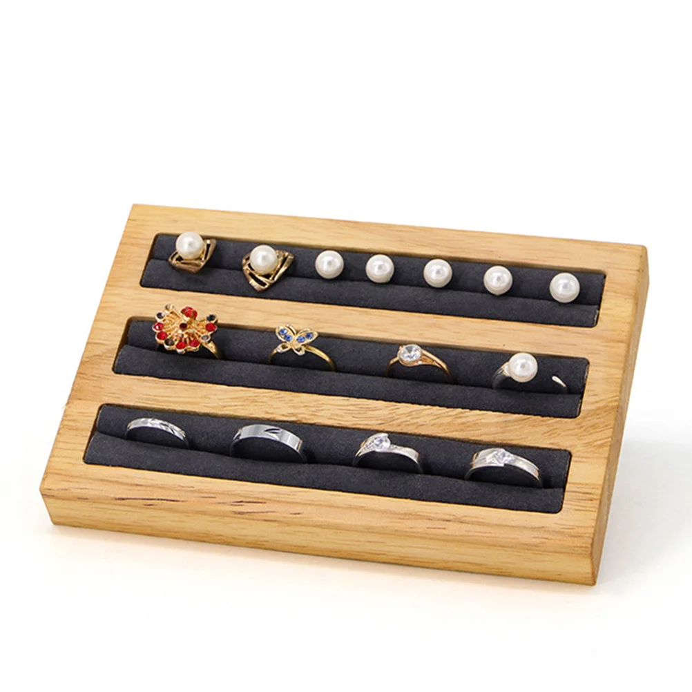 

1pc Ring Holder Jewelry Organizer Display Rack Storage Trays for Trade Shows Mall Stores