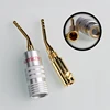 8PCS 2mm Banana Plug Nakamichi Gold Plated Speaker Cable Pin Angel Wire Screws Lock Connector For Musical HiFi Audio ► Photo 3/6