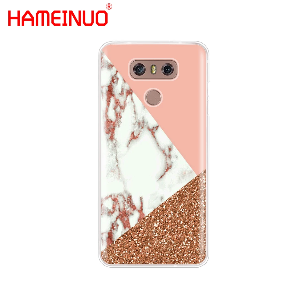 HAMEINUO скраб мрамор изображение камня окрашенный чехол для телефона LG G7 Q6 G6 MINI G5 K10 K4